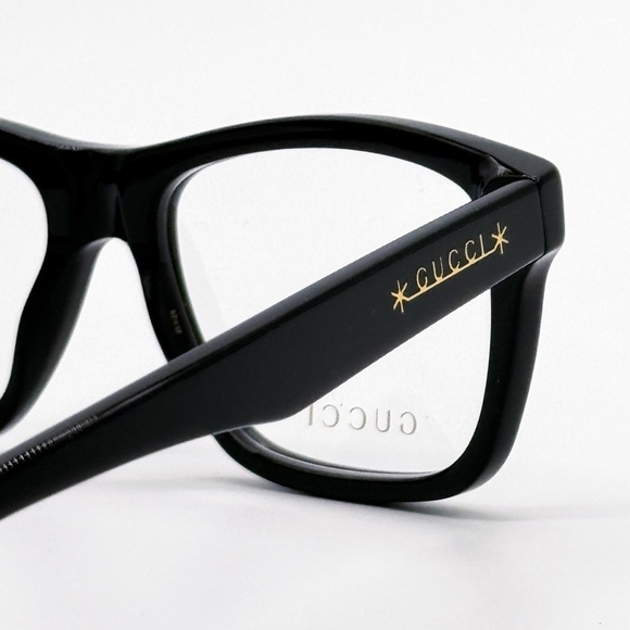 NEW GUCCI GG1177O 004 BLACK CLEAR UNISEX EYEWEAR GUCCI - Picture 10 of 12